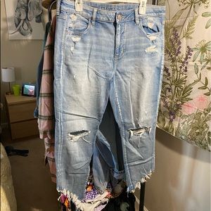 American Eagle Curvy High Rise Jegging Crop